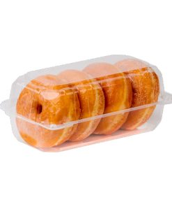 Alternative view of KARAT - Contenedor de Plástico BIO Transparente tipo Almeja Sin División