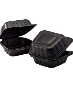 Alternative view of KARAT - CContenedor PP Negro Tipo Almeja