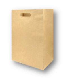 Bolsa Troquelada Boutique de Papel Kraft