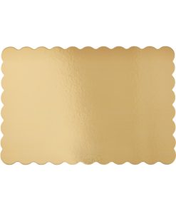 Base de Cartón para Pastel Dorada
