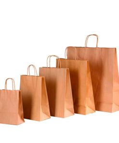 Bolsa de Papel Kraft con Asa