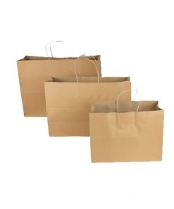 Bolsa Boutique de Papel Kraft con Asa