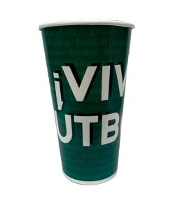 Vaso de Cartón 32 Oz 'VIVA FUTBOL'