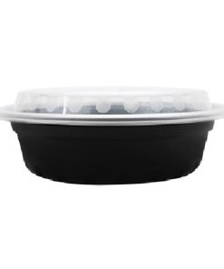 KARAT - Contenedor Redondo de Plástico con Tapa