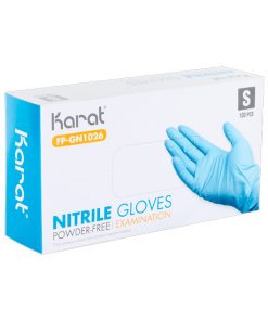 Alternative view of Guantes Azules de Nitrilo