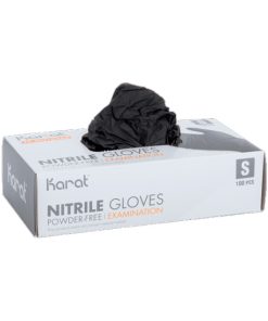 Alternative view of Guantes Negros de Nitrilo