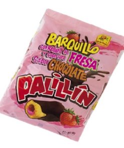 Barquillo Palillin Fresa 10grs