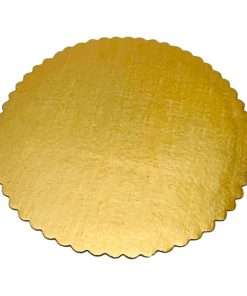 Alternative view of Circulo para Pastel 10" Oro con Textura