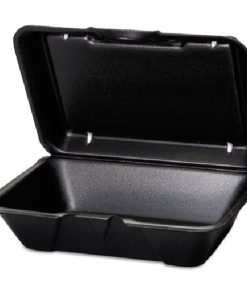 Contenedor de Foam Negro 9x6x2