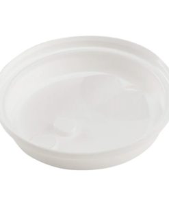 Alternative view of KARAT - Tapa Domo Blanca de Plástico PP 16-24 oz