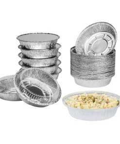 Karat - Contenedor de Aluminio Redondo